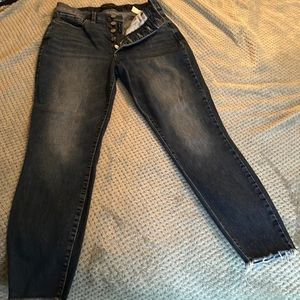 Size 10 Lucky Brand button fly jeans